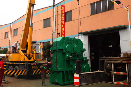 Jiangsu Taixinglong Reducer Co., Ltd.—the special reducer for steel rolling was shipped successfully